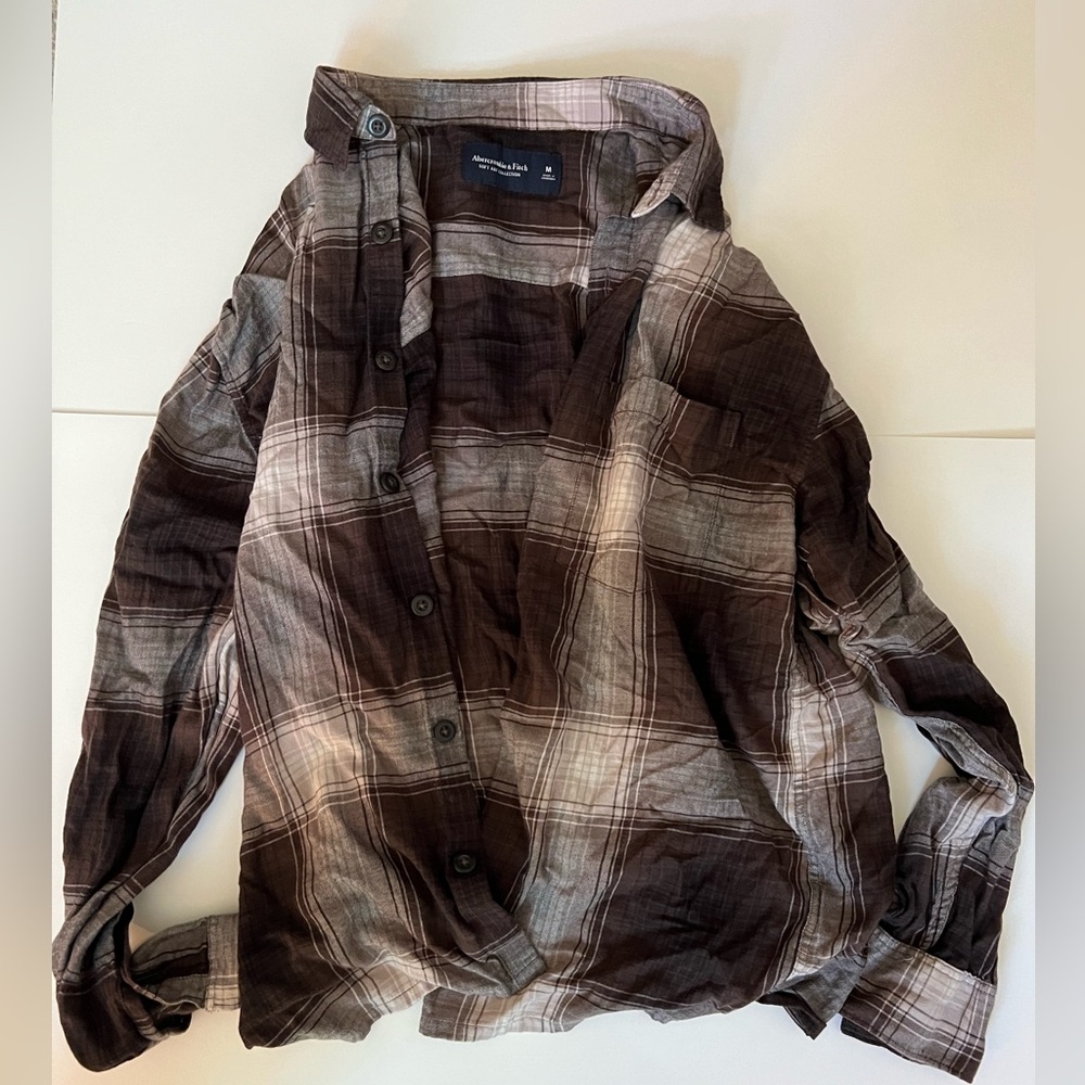 Abercrombie Flannel size Medium